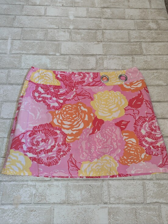 Lilly Pulitzer Pants - Lilly Pulitzer Winners Circle Vintage Floral Skort